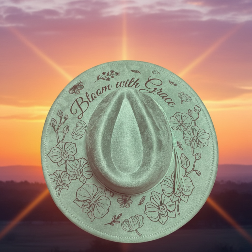 Custom Wide Brim Hat