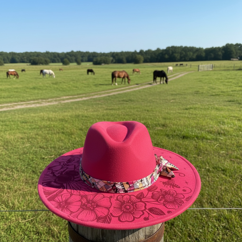 Custom Wide Brim Hat