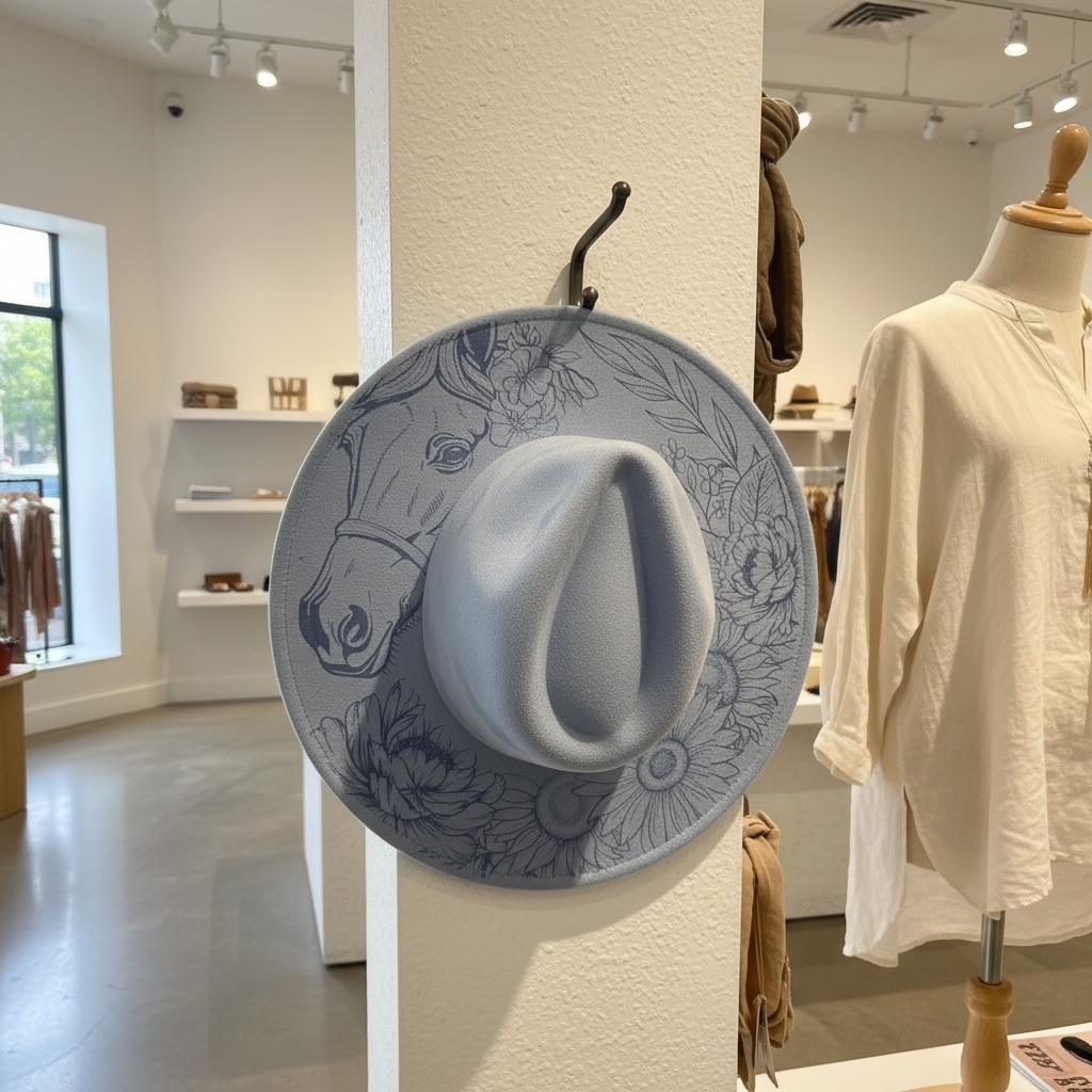 Custom Wide Brim Hat